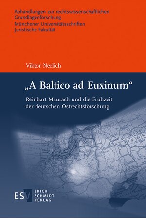 Buchcover "A Baltico ad Euxinum" | Viktor Nerlich | EAN 9783503155781 | ISBN 3-503-15578-3 | ISBN 978-3-503-15578-1