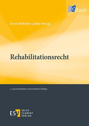 Buchcover Rehabilitationsrecht | Johannes Falterbaum | EAN 9783503157839 | ISBN 3-503-15783-2 | ISBN 978-3-503-15783-9
