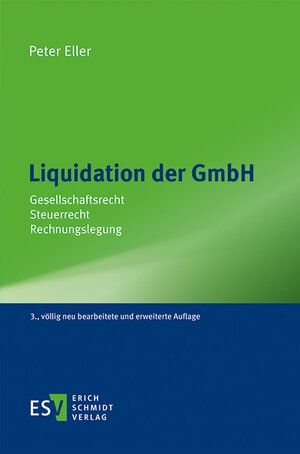 Buchcover Liquidation der GmbH | Peter Eller | EAN 9783503165148 | ISBN 3-503-16514-2 | ISBN 978-3-503-16514-8
