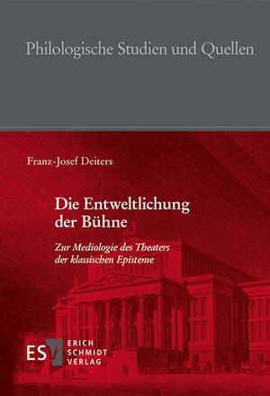 Buchcover Die Entweltlichung der Bühne | Franz-Josef Deiters | EAN 9783503165179 | ISBN 3-503-16517-7 | ISBN 978-3-503-16517-9
