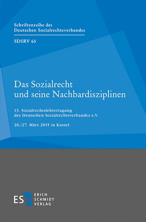 Buchcover Das Sozialrecht und seine Nachbardisziplinen  | EAN 9783503165322 | ISBN 3-503-16532-0 | ISBN 978-3-503-16532-2
