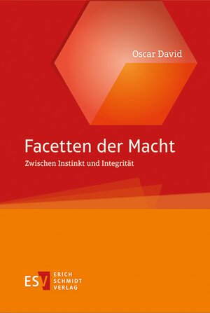Buchcover Facetten der Macht | Oscar David | EAN 9783503166602 | ISBN 3-503-16660-2 | ISBN 978-3-503-16660-2