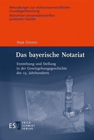 Buchcover Das bayerische Notariat | Anja Gerono | EAN 9783503166626 | ISBN 3-503-16662-9 | ISBN 978-3-503-16662-6