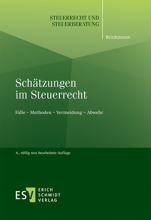 Buchcover Schätzungen im Steuerrecht | Michael Brinkmann | EAN 9783503174379 | ISBN 3-503-17437-0 | ISBN 978-3-503-17437-9