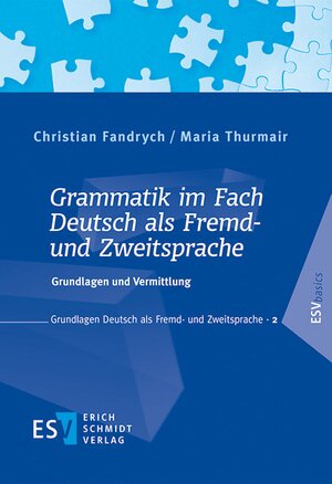 Buchcover Grammatik im Fach Deutsch als Fremd- und Zweitsprache | Christian Fandrych | EAN 9783503177585 | ISBN 3-503-17758-2 | ISBN 978-3-503-17758-5