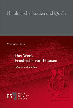 Buchcover Das Werk Friedrichs von Hausen | Veronika Hassel | EAN 9783503181087 | ISBN 3-503-18108-3 | ISBN 978-3-503-18108-7