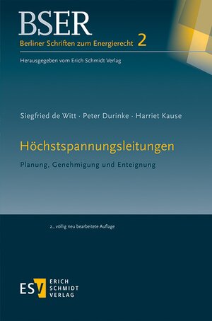 Buchcover Höchstspannungsleitungen | Siegfried de Witt | EAN 9783503181773 | ISBN 3-503-18177-6 | ISBN 978-3-503-18177-3