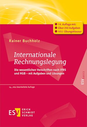 Buchcover Internationale Rechnungslegung | Rainer Buchholz | EAN 9783503181889 | ISBN 3-503-18188-1 | ISBN 978-3-503-18188-9