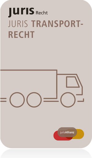 Buchcover juris Transportrecht - Jahresabonnement  | EAN 9783503182190 | ISBN 3-503-18219-5 | ISBN 978-3-503-18219-0