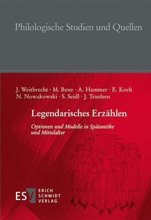 Buchcover Legendarisches Erzählen | Julia Weitbrecht | EAN 9783503188017 | ISBN 3-503-18801-0 | ISBN 978-3-503-18801-7
