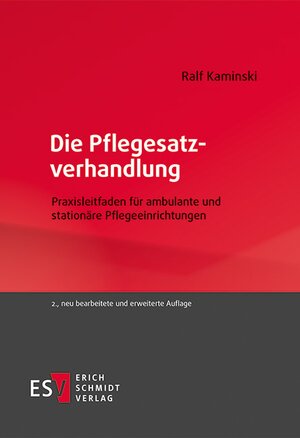 Buchcover Die Pflegesatzverhandlung | Ralf Kaminski | EAN 9783503188871 | ISBN 3-503-18887-8 | ISBN 978-3-503-18887-1