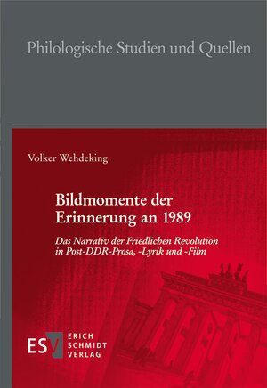 Buchcover Bildmomente der Erinnerung an 1989 | Volker Wehdeking | EAN 9783503194308 | ISBN 3-503-19430-4 | ISBN 978-3-503-19430-8