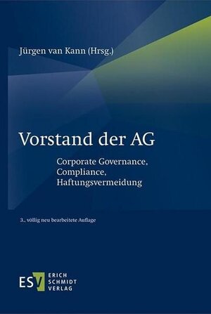 Buchcover Vorstand der AG  | EAN 9783503195800 | ISBN 3-503-19580-7 | ISBN 978-3-503-19580-0