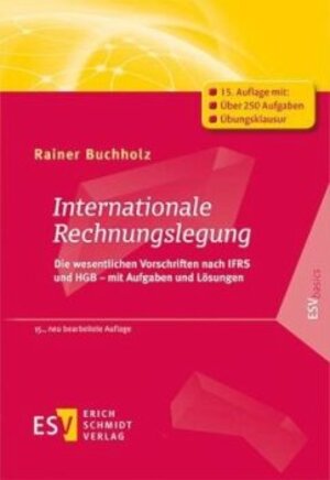 Buchcover Internationale Rechnungslegung | Rainer Buchholz | EAN 9783503199853 | ISBN 3-503-19985-3 | ISBN 978-3-503-19985-3