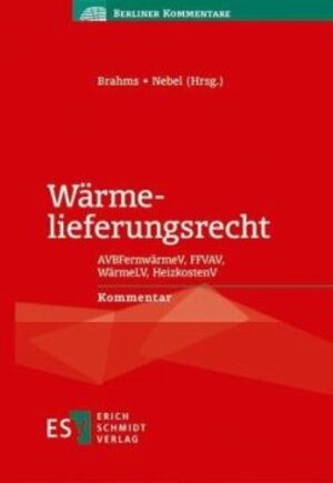 Buchcover Wärmelieferungsrecht  | EAN 9783503200658 | ISBN 3-503-20065-7 | ISBN 978-3-503-20065-8