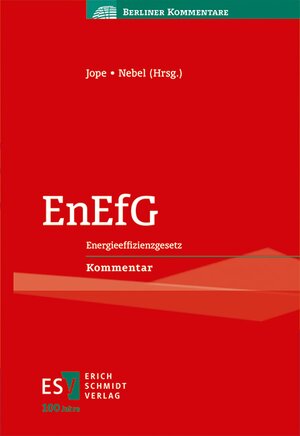Buchcover EnEfG  | EAN 9783503236060 | ISBN 3-503-23606-6 | ISBN 978-3-503-23606-0