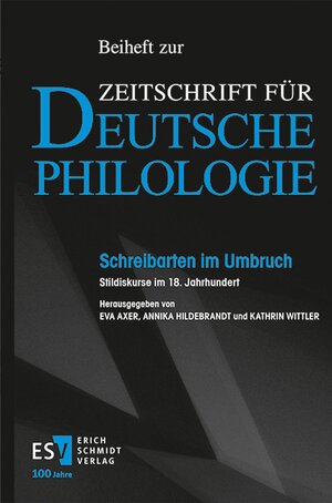 Buchcover Schreibarten im Umbruch  | EAN 9783503237876 | ISBN 3-503-23787-9 | ISBN 978-3-503-23787-6