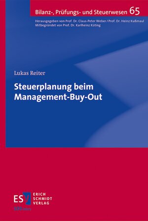Buchcover Steuerplanung beim Management-Buy-Out | Lukas Reiter | EAN 9783503237968 | ISBN 3-503-23796-8 | ISBN 978-3-503-23796-8