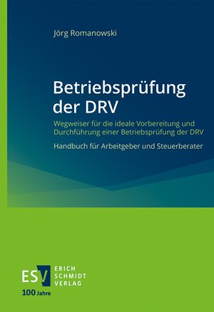 Buchcover Betriebsprüfung der DRV | Jörg Romanowski | EAN 9783503238033 | ISBN 3-503-23803-4 | ISBN 978-3-503-23803-3