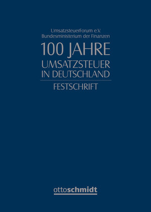 Buchcover 100 Jahre Umsatzsteuer in Deutschland  | EAN 9783504060497 | ISBN 3-504-06049-2 | ISBN 978-3-504-06049-7