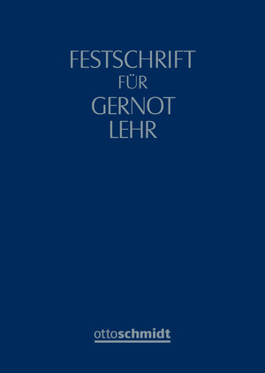 Buchcover Festschrift für Gernot Lehr | Mensching/Vendt/Hegemann | EAN 9783504060688 | ISBN 3-504-06068-9 | ISBN 978-3-504-06068-8