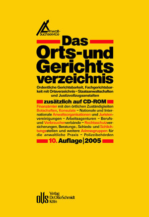 Orts- und Gerichtsverzeichnis 2005