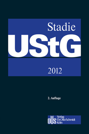 Buchcover Umsatzsteuergesetz | Holger Stadie | EAN 9783504243289 | ISBN 3-504-24328-7 | ISBN 978-3-504-24328-9