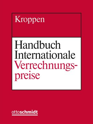 Buchcover Handbuch Internationale Verrechnungspreise  | EAN 9783504260422 | ISBN 3-504-26042-4 | ISBN 978-3-504-26042-2