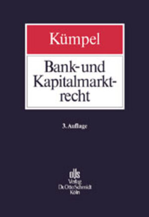 Bank- und Kapitalmarktrecht