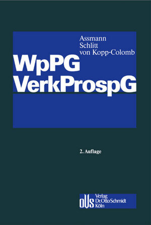 Buchcover Wertpapierprospektgesetz/Verkaufsprospektgesetz  | EAN 9783504400996 | ISBN 3-504-40099-4 | ISBN 978-3-504-40099-6