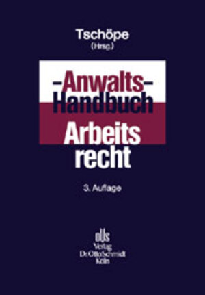 Buchcover Anwalts-Handbuch Arbeitsrecht  | EAN 9783504420093 | ISBN 3-504-42009-X | ISBN 978-3-504-42009-3
