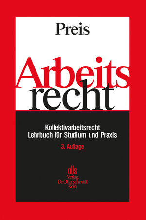 Buchcover Arbeitsrecht | Ulrich Preis | EAN 9783504426750 | ISBN 3-504-42675-6 | ISBN 978-3-504-42675-0