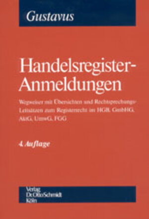 Handelsregister- Anmeldungen