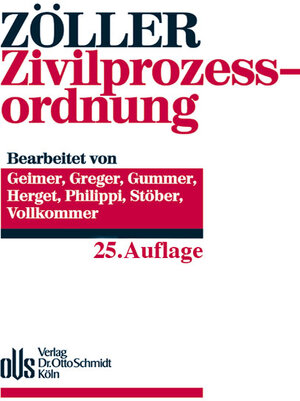 Zivilprozessordnung (ZPO)