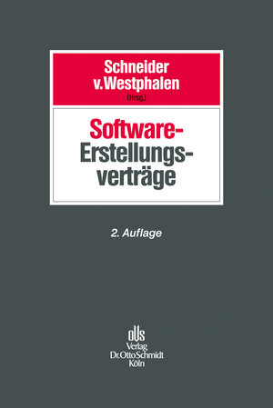Buchcover Software-Erstellungsverträge  | EAN 9783504560386 | ISBN 3-504-56038-X | ISBN 978-3-504-56038-6