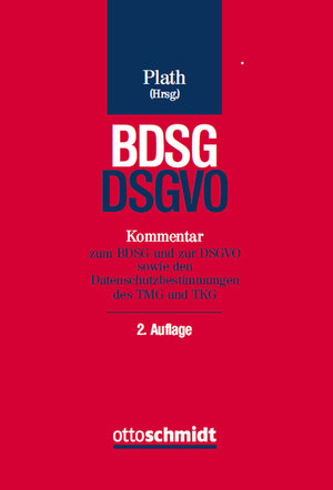 Buchcover BDSG/DSGVO  | EAN 9783504560744 | ISBN 3-504-56074-6 | ISBN 978-3-504-56074-4