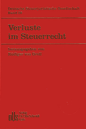 Buchcover Verluste im Steuerrecht  | EAN 9783504620301 | ISBN 3-504-62030-7 | ISBN 978-3-504-62030-1