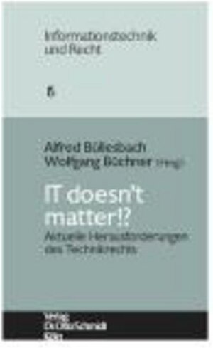 Buchcover IT doesn't matter!?  | EAN 9783504670146 | ISBN 3-504-67014-2 | ISBN 978-3-504-67014-6