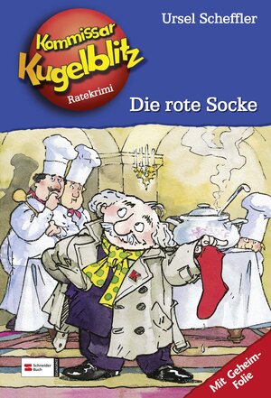 Kommissar Kugelblitz. Grossdruck: Kommissar Kugelblitz, Band 01: Die rote Socke: Ratekrimi: BD 1