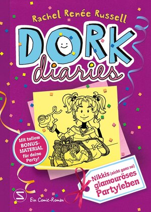Buchcover DORK Diaries, Band 02: Nikkis (nicht ganz so) glamouröses Partyleben: Mit tollem Bonusmaterial für deine Party | Rachel Renée Russell | EAN 9783505150128 | ISBN 3-505-15012-6 | ISBN 978-3-505-15012-8