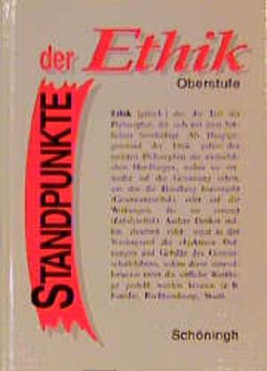 Buchcover Standpunkte der Ethik  | EAN 9783506250001 | ISBN 3-506-25000-0 | ISBN 978-3-506-25000-1