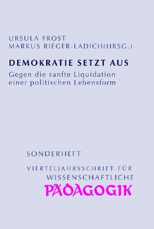 Buchcover Demokratie setzt aus | Carsten Bünger | EAN 9783506776426 | ISBN 3-506-77642-8 | ISBN 978-3-506-77642-6
