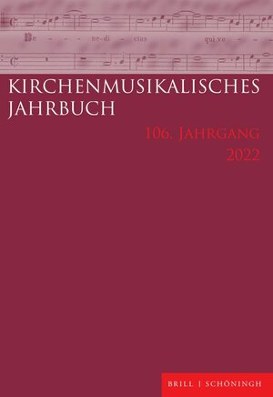 Buchcover Kirchenmusikalisches Jahrbuch 106. Jahrgang 2022  | EAN 9783506796226 | ISBN 3-506-79622-4 | ISBN 978-3-506-79622-6