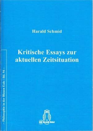 Buchcover Kritische Essays zur aktuellen Zeitsituation | Harald Schmid | EAN 9783506841186 | ISBN 3-506-84118-1 | ISBN 978-3-506-84118-6