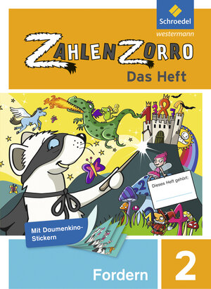 Buchcover Zahlenzorro - Das Heft | Katrin Klöckner | EAN 9783507140257 | ISBN 3-507-14025-X | ISBN 978-3-507-14025-7