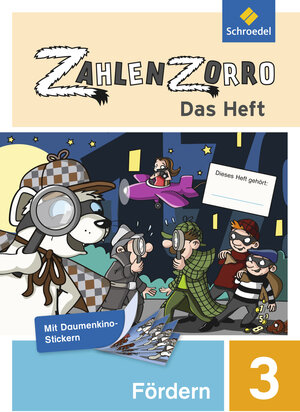 Buchcover Zahlenzorro - Das Heft | Katrin Klöckner | EAN 9783507140264 | ISBN 3-507-14026-8 | ISBN 978-3-507-14026-4