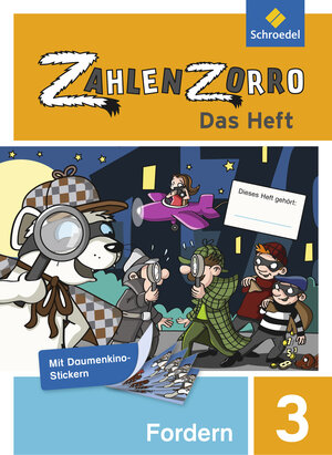 Buchcover Zahlenzorro - Das Heft | Katrin Klöckner | EAN 9783507140288 | ISBN 3-507-14028-4 | ISBN 978-3-507-14028-8