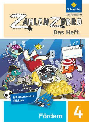 Buchcover Zahlenzorro - Das Heft | Katrin Klöckner | EAN 9783507140295 | ISBN 3-507-14029-2 | ISBN 978-3-507-14029-5