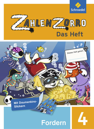 Buchcover Zahlenzorro - Das Heft | Katrin Klöckner | EAN 9783507140318 | ISBN 3-507-14031-4 | ISBN 978-3-507-14031-8