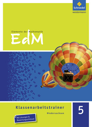 Buchcover Elemente der Mathematik Klassenarbeitstrainer - Ausgabe für Niedersachsen | Gudrun Kopka | EAN 9783507230743 | ISBN 3-507-23074-7 | ISBN 978-3-507-23074-3